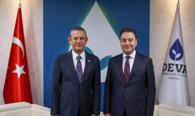 Özgür Özel, Ali Babacan&#039;ı ziyaret etti
