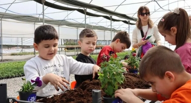 Başkan Çerçioğlu’ndan çocuklara 'doğa' çalışmaları