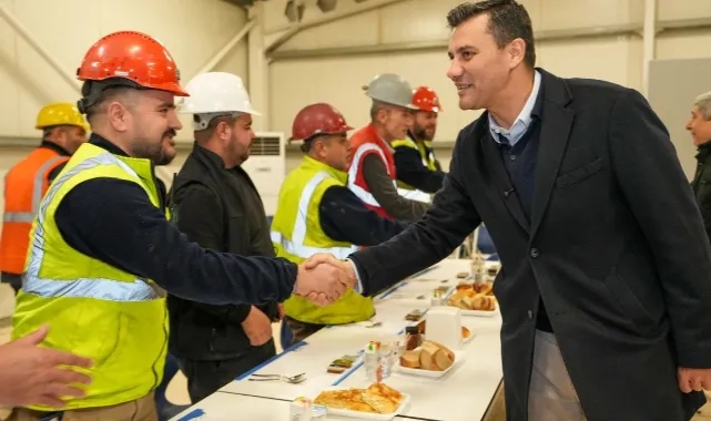 Başkan Zeyrek, ilk sahurunu madencilerle yaptı