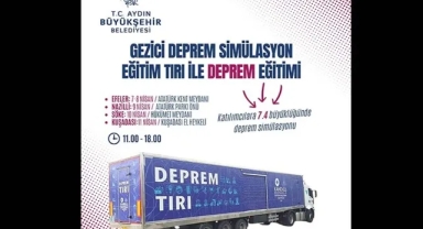 Aydın Büyükşehir Belediyesi’nden deprem simülatörü