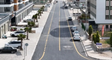 Aydın'da yol çalışmaları tam gaz