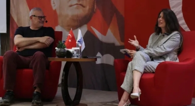 Levent Üzümcü, Çeşme’de ‘sanat ve yaşam’ üzerine konuştu