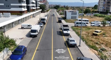 Aydın'da yol çalışmaları tam gaz