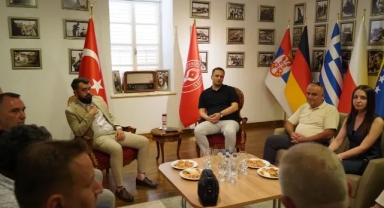 Bornova Belediyesi Makedon heyeti ağırladı