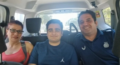 Sınava gecikenlere zabıta yetişti!