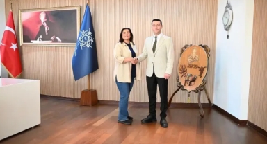 Başkan Çerçioğlu'na CHP Aydın İl Gençlik Kolları Başkanı Kılıç'tan ziyaret