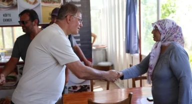 Başkan Tugay'dan yangın bölgelerine ziyaret: Ortak akıl vurgusu!