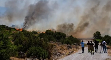 Çeşme'den sevindiren haber.... Alevler kontrol altında!