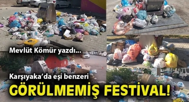 Karşıyaka'da eşi görülmemiş festival!