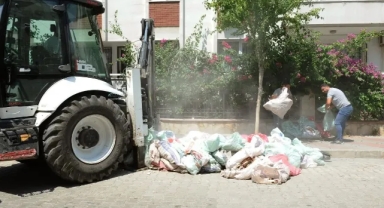 Karşıyaka'da kaçak moloza ceza yağdı!