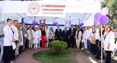 Ankara’nın Kahramankazan ilçesinde, Halk Sağlığı Haftası