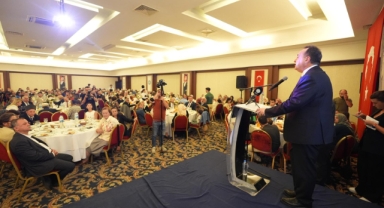 Başkan Dutlulu Şehit yakınları ve Gazileri ağırladı