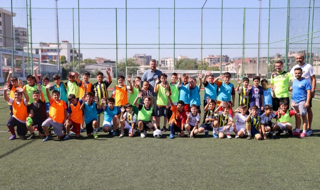 Buca&#039;da sporsever çocuklara tam destek