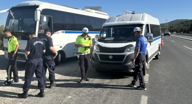 Büyükşehir’den servis araçlarına sıkı denetim