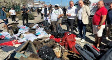 Büyükşehir'den Urla sahillerinde  temizlik seferberliği