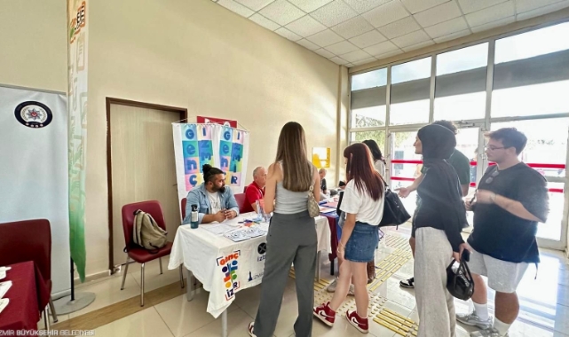 Büyükşehir “Genç İzmir” ile üniversite kampüslerinde