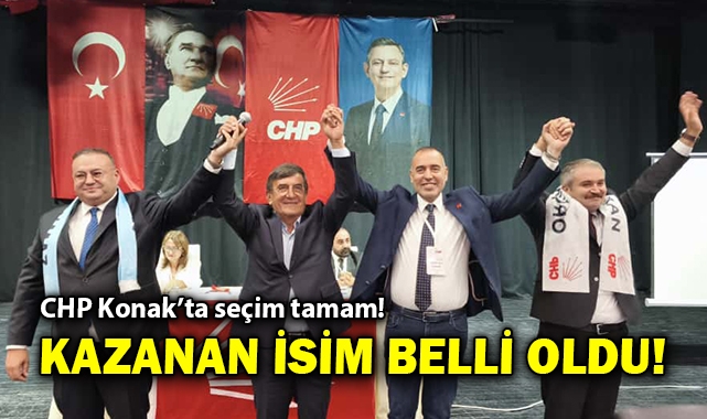 CHP Konak&#039;ta kazanan belli oldu!