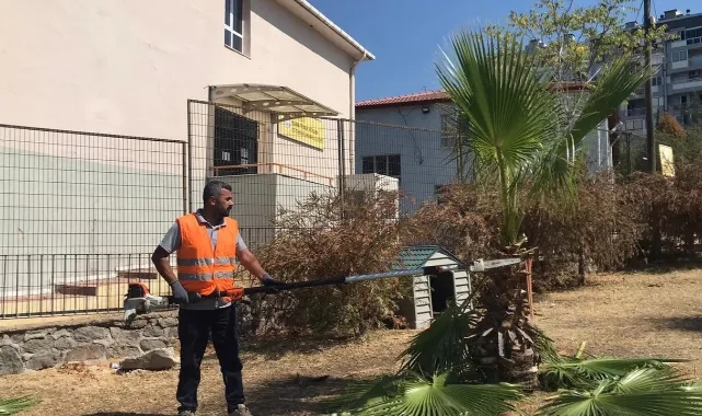 Çiğli&#039;de okullarda hummalı çalışma!