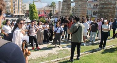 Efes Selçuk mimarlık öğrencilerine ilham kaynağı oldu