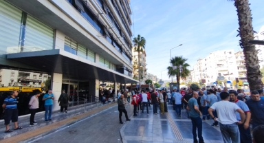 Karşıyaka'da çöp gerilimi