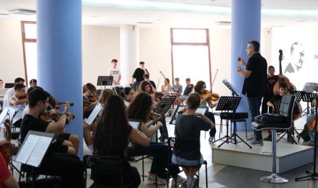 Narlıdere çocuk senfonisi çalışmalara başladı