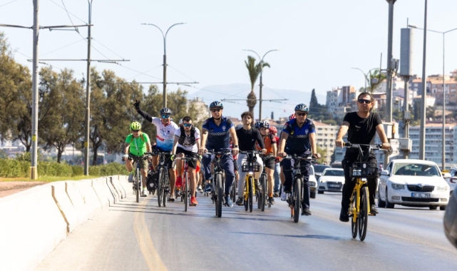 Sağlıklı yaşam ve temiz çevre için pedalladılar