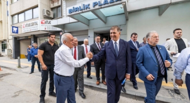 Tugay'dan Esnaf Birliği'ne ziyaret: “Bütün sorunların üzerine kararlı şekilde gidiyoruz”