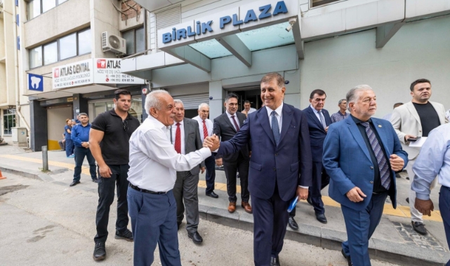 Tugay&#039;dan Esnaf Birliği&#039;ne ziyaret: “Bütün sorunların üzerine kararlı şekilde gidiyoruz”