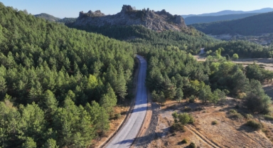 Yılların hayali gerçek oldu, Gördes-Sındırgı yolu asfaltlandı
