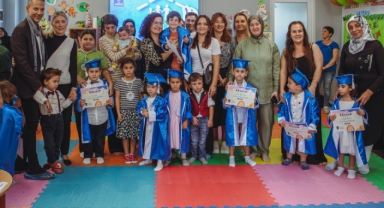 Anne Baba Çocuk Merkezi’nde 28’inci kez mezuniyet heyecanı yaşandı