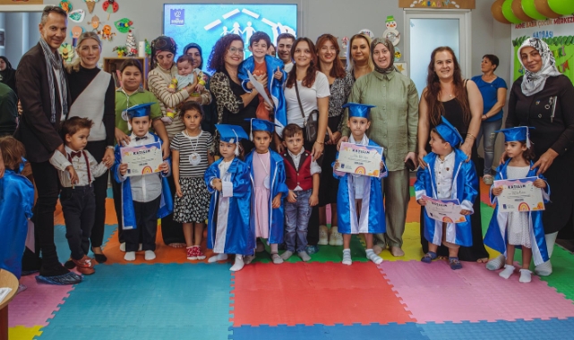 Anne Baba Çocuk Merkezi’nde 28’inci kez mezuniyet heyecanı yaşandı