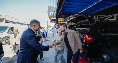 Başkan Tugay sanayi esnafını ziyaret etti... Köklü düzenleme yapmak istiyoruz