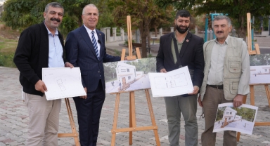 Başkan Ünal Işık taziyeevi vaadini hayata geçiriyor