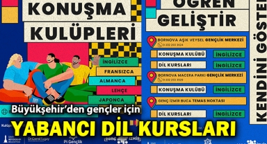 Büyükşehir’den gençler için yabancı dil kursları
