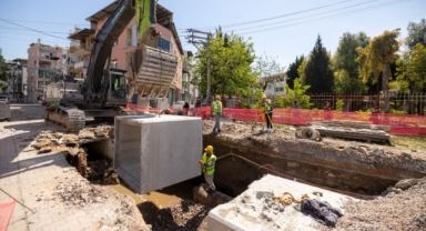 Büyükşehir'den taşkın riskine 70 milyonluk neşter