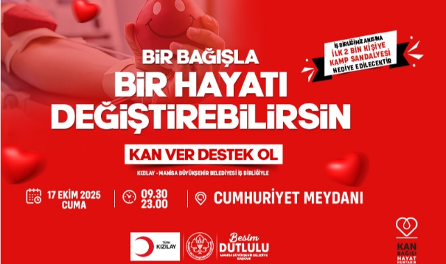 Büyükşehir ve Türk Kızılayı’ndan anlamlı etkinlik