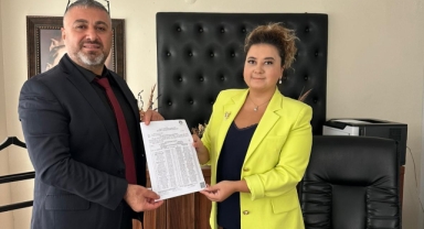 Ebubekir Çelik, İYİ Parti Bayraklı İlçe Başkanlığı görevine resmen başladı	