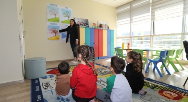 Efes Selçuk’ta anneler işe, çocuklar Deppo Efes Masal Evi’ne 