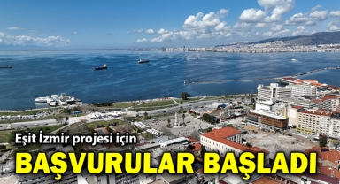 Eşit İzmir projesi için başvurular başladı
