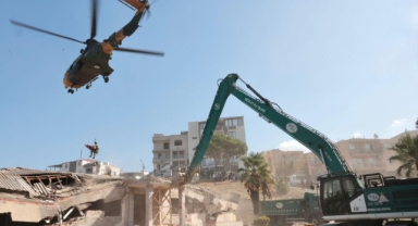 Menemen'de deprem riskine karşı dev tatbikat