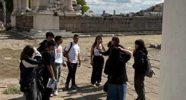 Pergamon Antik Kenti’nde dil becerilerini geliştirdiler
