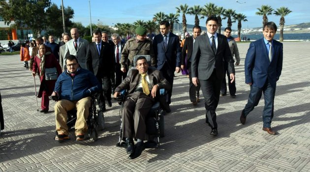 ALİAĞA’DA 3 ARALIK DÜNYA ENGELLİLER GÜNÜ KUTLANDI