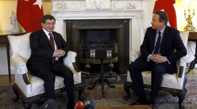 Davutoğlu ve Cameron&#039;dan &#039;terörle mücadele&#039; vurgusu