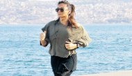 Eda Taşpınar 24 kilometre koştu!