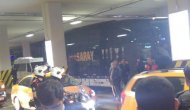 Galatasaray'a protestolu karşılama!