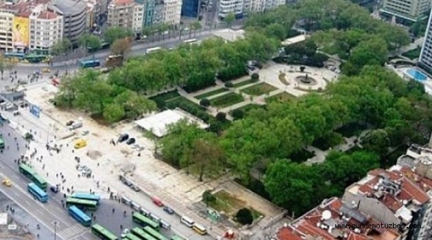 Gezi Parkı’na Topçu Kışlası projesine iptal davasına Danıştay&#039;dan ret!