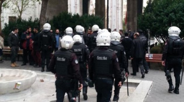 İstanbul Üniversitesi&#039;nde çıkan olaylarda 50 öğrenci gözaltına alındı