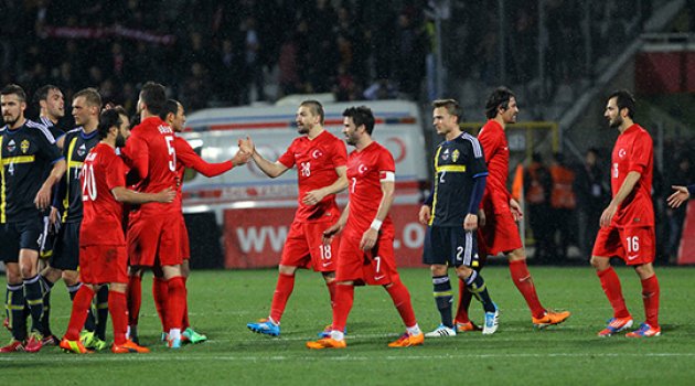 İsveç ile 10. kez!