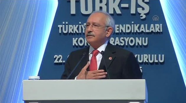 Kılıçdaroğlu&#039;ndan Türk-İş&#039;e: İktidara teslim olan bir sendikal hareket olabilir mi?