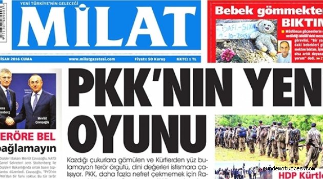 Milat: PKK ramazanda tek taraflı ateşkes ilan edecek